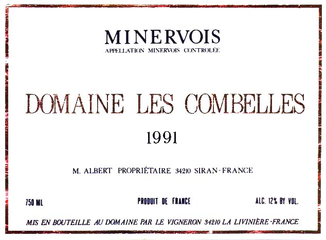 Minervois-Dom les Combelles 1991.jpg